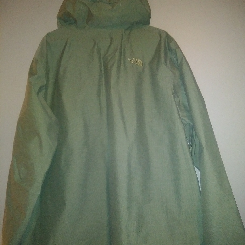The North face raincoat